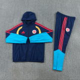26-27 Colombia Royal Blue Windbreaker Suit (Hoodie)(风衣套装)