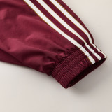 26-27 ARS Brown Red Half Pull Windbreaker (半拉风衣)