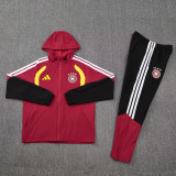 25-26 Germany Red Windbreaker Suit (Hoodie)(风衣套装)