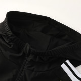 25-26 Germany Black Windbreaker Suit (Hoodie)(风衣套装)