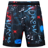 C2519 AJ Black Bastketball Casual Short Pants #夜幕黑