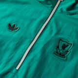 26-27 LIV Green Half Pull Windbreaker (半拉风衣)