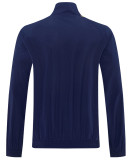 26-27 Roma Royal blue Half Pull Windbreaker (半拉风衣)