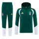 25-26 Italy Green Windbreaker Suit (Hoodie)(风衣套装)