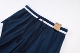 A2519 AJ Royal blue Bastketball Casual Short Pants #芙兰白