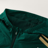25-26 Italy Green Windbreaker Suit (Hoodie)(风衣套装)