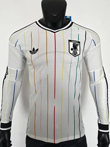 26-27 Japan Away Long Sleeve Player Version Soccer Jersey
