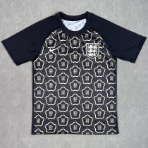 26-27 England Black Limited Edition Pre-Match Training shirts