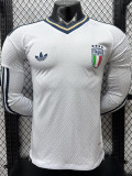 26-27 Italy Away Long Sleeve Player Version Soccer Jersey (长袖球员)