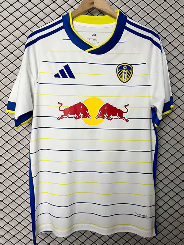 26-27 Leeds United White Special Edition Fans Soccer Jersey
