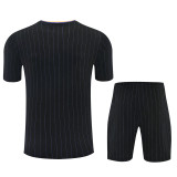 25-26 Man Utd Black Training Short Suit