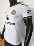 26-27 Man Utd White Player Version Fans Soccer Jersey