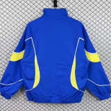 26-27 Brazil Jordan Blue Windbreaker