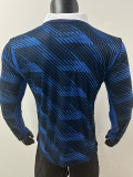 26-27 France Home Long Sleeve Player Version Soccer Jersey (长袖球员)