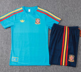 26-27 Spain Lake blue Player Version Training Short Suit (球员短套装)#D2604