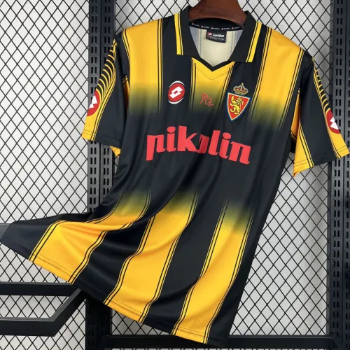 2003-2004 Zaragoza Away Retro Soccer Jersey