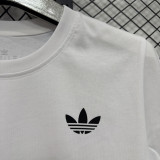 T290 AD White High Quality Casual T-Shirt #三叶草