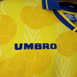 1994 Colombia Home Long Sleeve Retro Soccer Jersey (长袖)