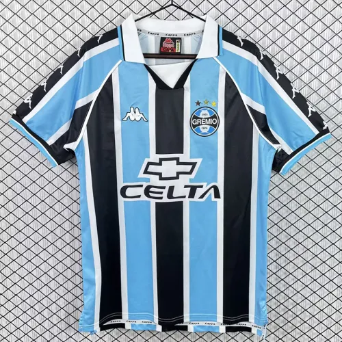 2000-2001 Gremio Home Retro Soccer Jersey