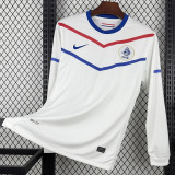 2010 Netherlands Away Long Sleeve Retro Soccer Jersey (长袖)