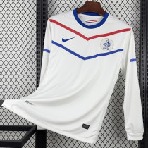 2010 Netherlands Away Long Sleeve Retro Soccer Jersey (长袖)