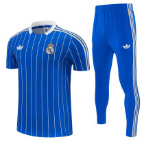 26-27 RMA Fancy blue Short shirts and Long trousers Suit (圆领)