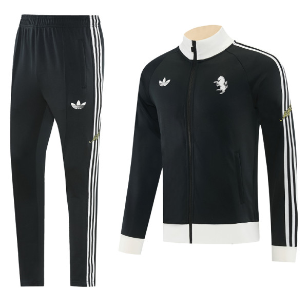 26-27 JUV Black Jacket Tracksuit #01