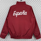 26-27 Spain Red Windbreaker