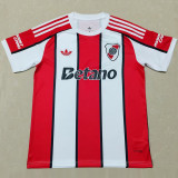 26-27 River Plate Red White Special Edition Fans Soccer Jersey