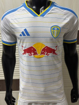 26-27 Leeds United White Special Edition Player Version Soccer Jersey