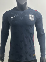 26-27 USA Away Long Sleeve Player Version Soccer Jersey (长袖球员)