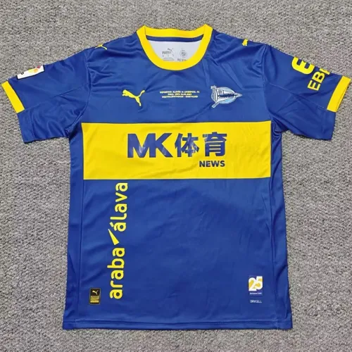 25-26 Alaves Blue Special Edition Fans Soccer Jersey