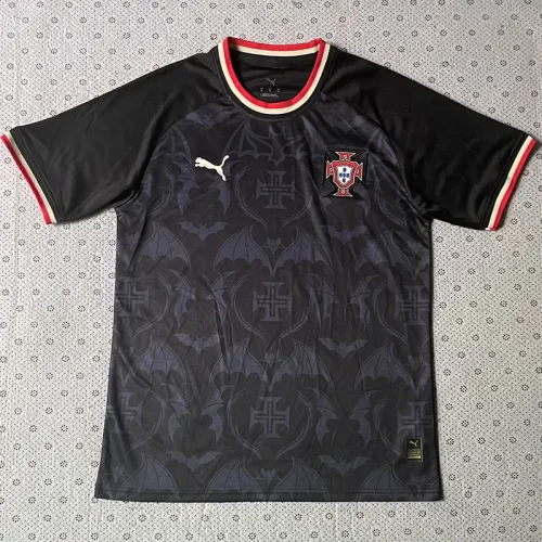 26-27 Portugal Black Special Edition Fans Training shirts