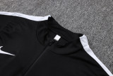 26-27 PSG Black Half Pull Tracksuit #B26033(半拉链)