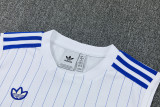 25-26 CHE White Tank top and shorts suit