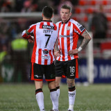 26-27 Derry City  Home Fans Soccer Jersey (全广告)
