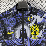 26-27 Brazil Purple & Blue Double Sided Windbreaker (双面风衣)