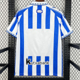 25-26 Real White Blue Sociedad Special Edition Fans Soccer Jersey