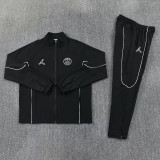 26-27 PSG Jordan Black Windbreaker Suit (风衣套装)