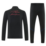 26-27 PSG Black Half Pull Tracksuit (半拉链)