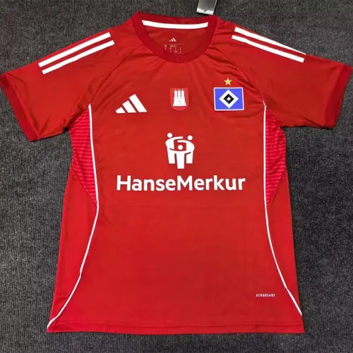 25-26 Hamburg SV Red Special Edition Fans Soccer Jersey