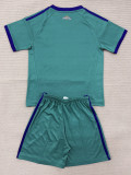 26-27 Argentina Green Goalkeeper Kids Soccer Jersey
