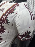 26-27 Mexico White Brown Special Edition Player Version Training shirts