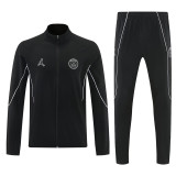 26-27 PSG Jordan Black Windbreaker Suit (风衣套装)