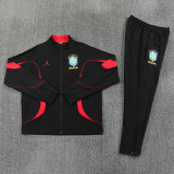 26-27 Brazil Black Windbreaker Suit (风衣套装)