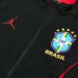 26-27 Brazil Black Windbreaker Suit (风衣套装)