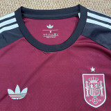 26-27 Spain Brown Goalkeeper Fans Soccer Jersey