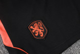 26-27 Netherlands Black Training Short Suit #J26029