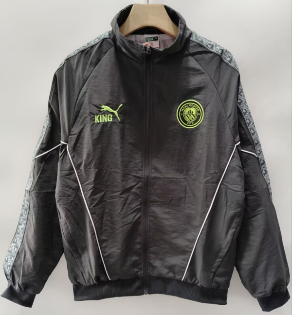 26-27 Man City Dark gray Windbreaker