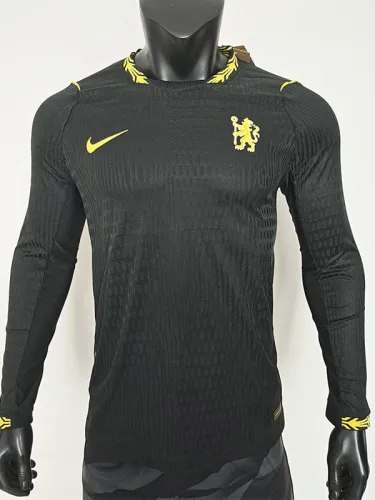 26-27 CHE Away Long Sleeve Player Version Soccer Jersey